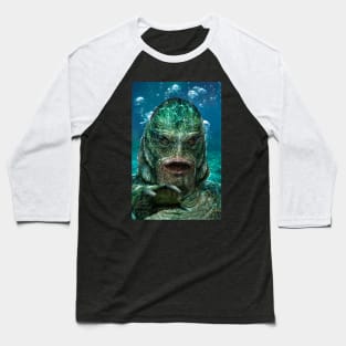 Creature From the Black Lagoon Baseball T-Shirt